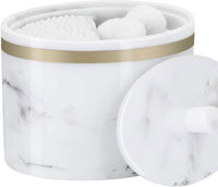 Marble Dual Amenity Jar