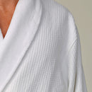 Lightweight Diamond Waffle Shawl Bathrobe
