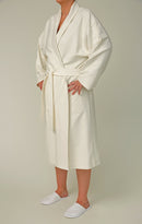Basic Chamois Microfiber Shawl Bathrobe