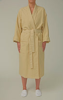Basic Chamois Microfiber Shawl Bathrobe