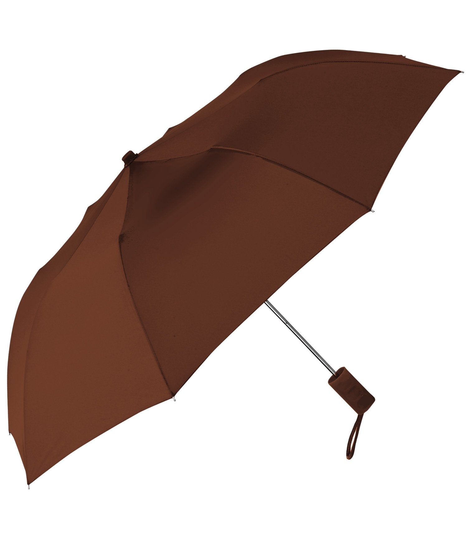 The Revolution Umbrella 42" arc, nylon on a wind reflex frame features an automatic opening and machine tips