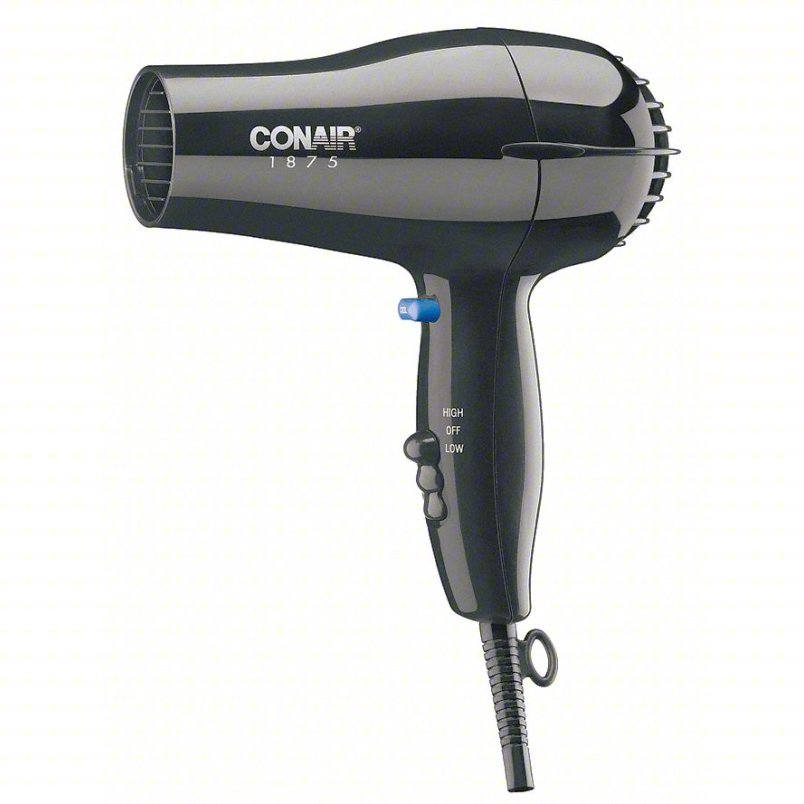 Hair Dryer Black 1875 Watt Compact