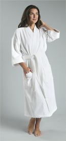 Basic Velour Terry Kimono Bathrobe