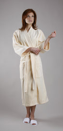 Basic Velour Terry Kimono Bathrobe