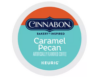 Cinnabon® Caramel Pecan Light Roast Kosher Flavored Caffeinated K-Cups