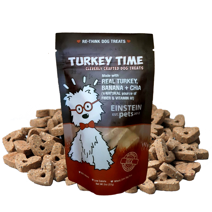 Einstein All-Natural Dog Treats Pouch