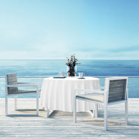 Banquet Table Linen Round Merrow Edge, Standard