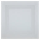 Cross Stitch Crossbordered Napkin, Premium Blend Woven Pattern Stitched Hems 22"x22" 60% ELS Cotton, 40% Polyester White