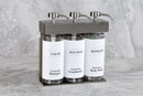SOLera Satin Silver w Oval Bottles