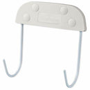 Sunbeam® Ironing Board Holder with Hooks and Wall Bracket with Hardware, White