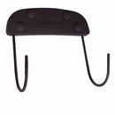 Sunbeam® Ironing Board Holder with Hooks and Wall Bracket with Hardware, Black