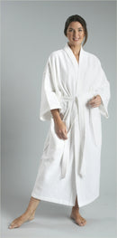 Heavyweight Diamond Waffle Kimono Bathrobe