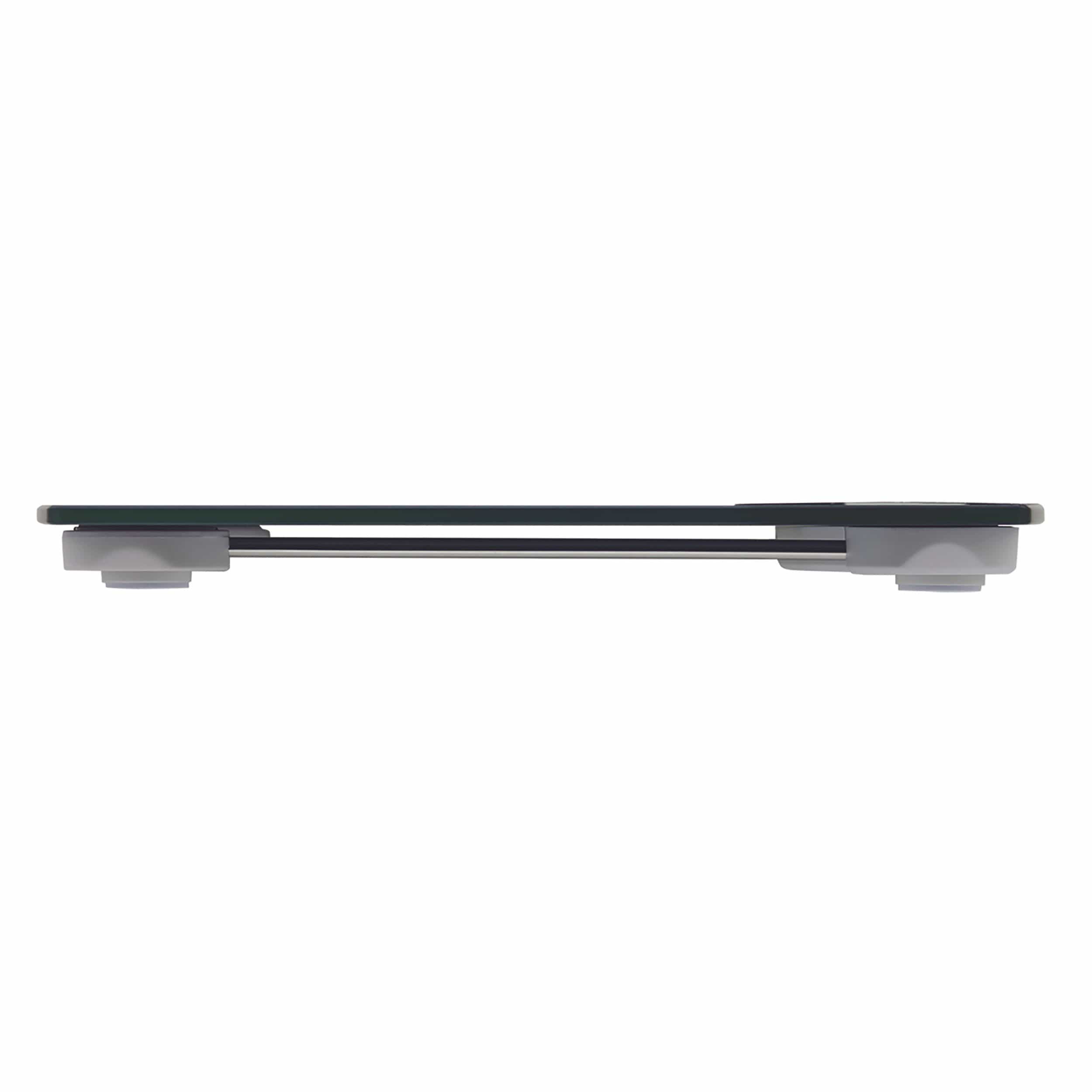 Digital Glass Scale in Grey with Brushed Stainless Steel