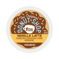 The Original Donut Shop® Vanilla Latte Specialty - Café Style Kosher Flavored Caffeinated K-Cups
