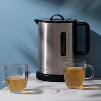 Ibis Electric water kettle, double wall, 1.5 l, 51 oz, Matte Silver