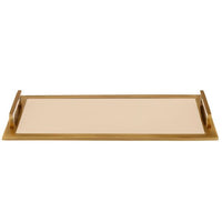 Gold Rush Stainless Tray Beige