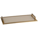 Gold Rush Stainless Tray Taupe