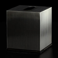 Brushed Stainless Steel Boutique Tissue Box