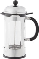 Chambord French Press Coffee Maker, 8 cup, 1.0 l, 34 oz,
stainless steel, Shiny
