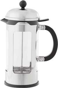 Chambord French Press Coffee Maker, 8 cup, 1.0 l, 34 oz,
stainless steel, Shiny