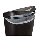 Plastic Step-On Trash Can 13 Gal. with Stainless Steel Pedal