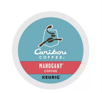 Caribou Coffee® Mahogany Dark Roast Kosher / Rainforest Alliance Caffeinated K-Cups