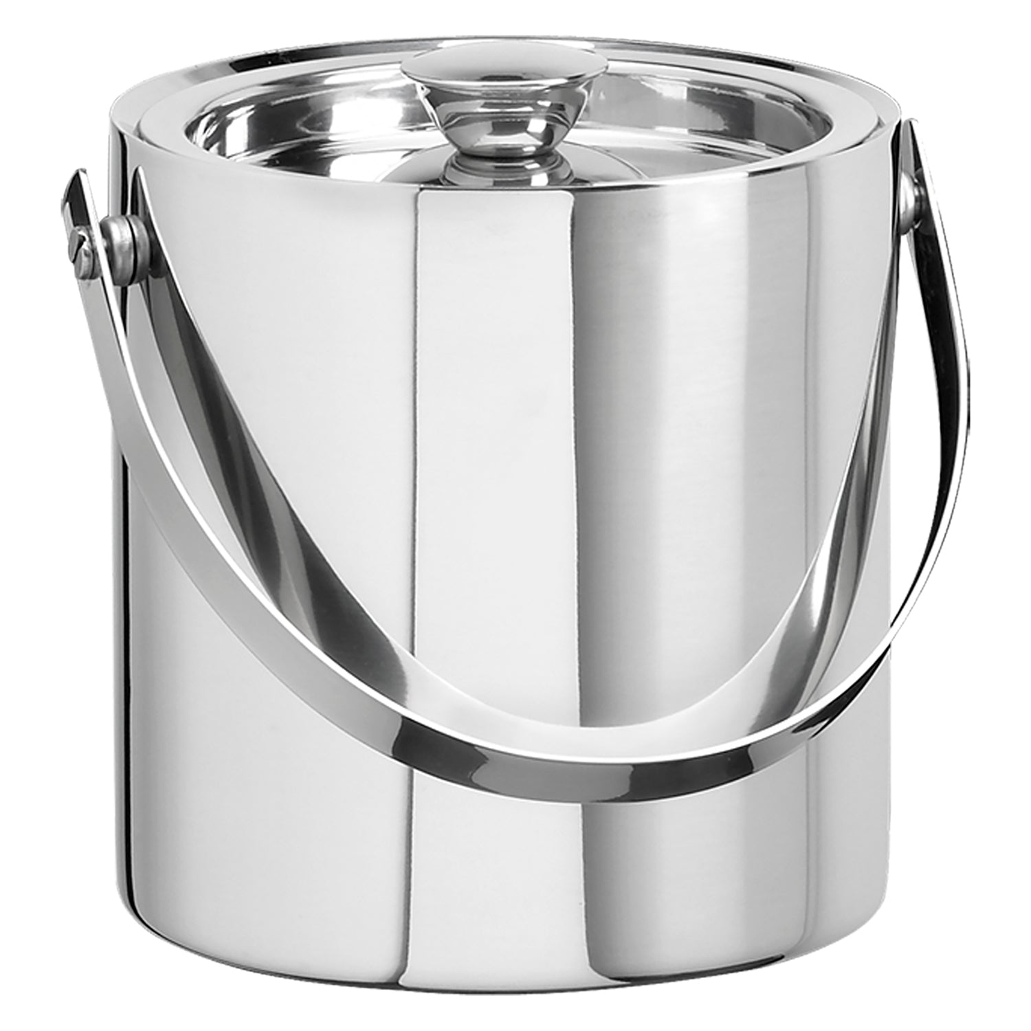 Stainless Steel Linea 3qt Doublewall Ice Bucket