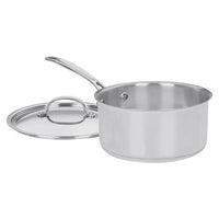 Cuisinart®  Stainless Steel 3 QT Saucepan, Stainless