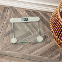 Digital Bathroom Scale with Metal Accents