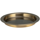 Urban Oasis Chevron Tray Brushed Gold