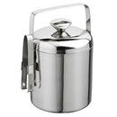 Stainless Steel 1.5qt. Ice Bucket w/Tong
