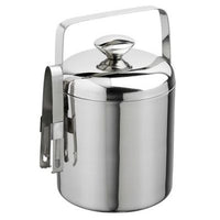 Stainless Steel 1.5qt. Ice Bucket w/Tong