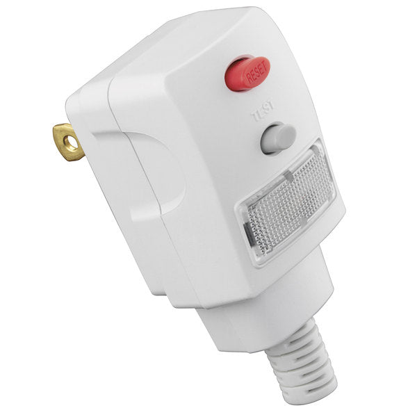 Hair Dryer Wall Mount 1500 Watts Auto Safety Shut Off Nightlight White