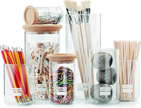 Yohki Storage jar with cork lid, 1.0 l, 34 oz, Cork