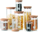 Yohki Storage jar with cork lid, 0.6 l, 20 oz, Cork