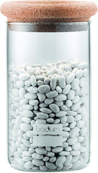 Yohki Storage jar with cork lid, 1.0 l, 34 oz, Cork