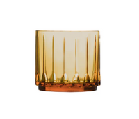Tryst Stackable 10.5oz Amber Old Fashioned