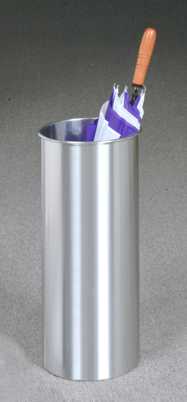 Umbrella Stands Satin Aluminum