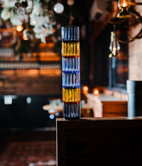 Tryst Stackable 10.5oz Amber Old Fashioned