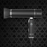 Ace Professional Lightweight Foldable Hair Dryer, 3 Heat and 2 Speed Settings, 1600 Watt