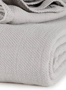 Allsoft 100% Cotton Blanket, Twill Weave, Medium Weight