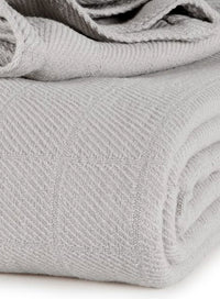 Allsoft 100% Cotton Blanket, Twill Weave, Medium Weight