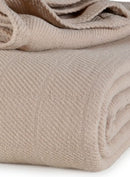 Allsoft 100% Cotton Blanket, Twill Weave, Medium Weight