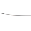 The Crescent® Curved 60" Shower Rod, Brushed