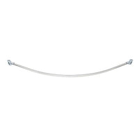 The Crescent® Curved 5' Adjustable Mounted Shower Rod, Bright