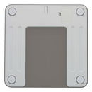 Precision Digital Glass Bath Scale, Taupe with Stainless Steel Accents