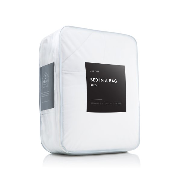 Malouf Bed In A Bag, White