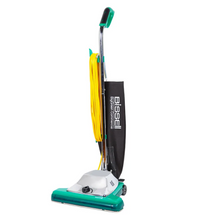 ProBag 16" Advance Filtration Commercial Upright vacuum, 870 watt motor, Comfort-Grip Handle, 50' power cord, Advance Filtration outer bag with disposable inner Advance Filtration bag, magnet bar