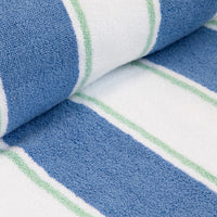 Pool Towel, 100% Cotton, 25#, Pinstripe