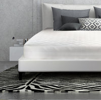 Bed Bug Quilted Mattress Encasement  W Built In Pad/ Zipper & Velcro, Top: 80 Gsm Microfiber; Filling 140 Gsm; Back: 40 Gsm Non Woven + Tpu 0.02; All Other Sides Are 100% Micro Polyester